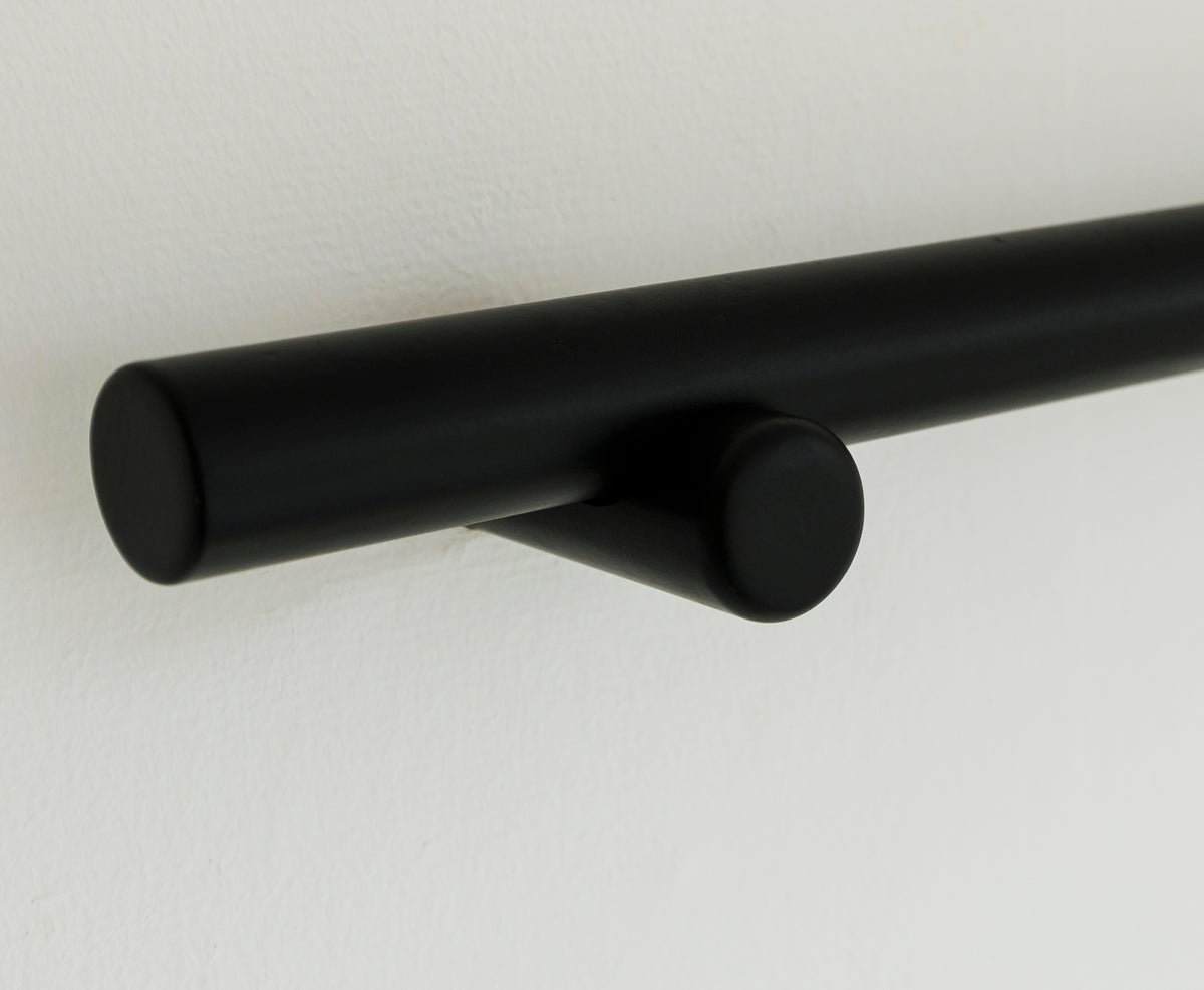 Halterung für Gardinenstange Schwarz