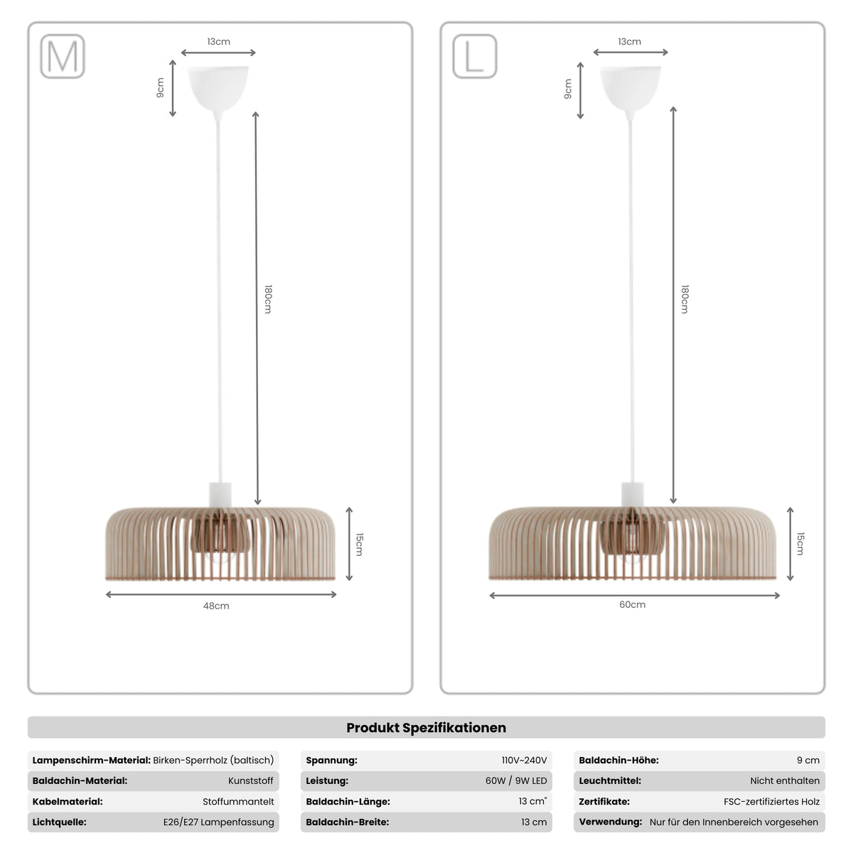 Pendelleuchte Modern